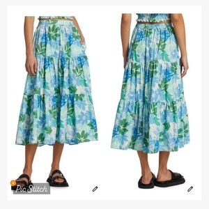 Xirena Angeline Skirt Blue Sails